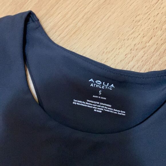 Aqua athletic leopard leggings set - Picture 7 of 10